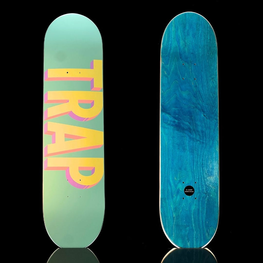 TRAP Block Logo (Turquesa)     Tabla  8.0