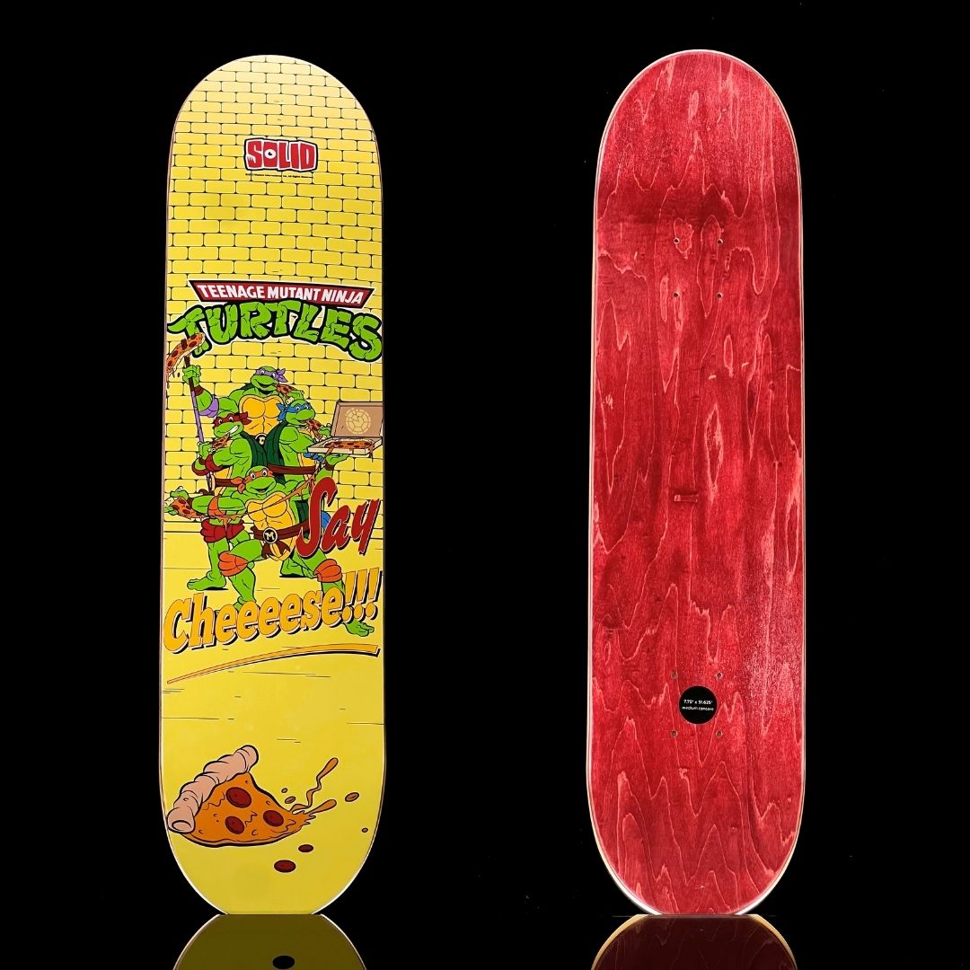 Solid x Turtles Deck Cheese Tabla 7.75