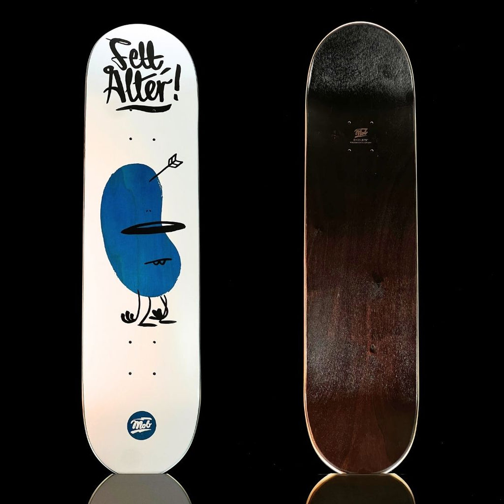 Mob Skateboards Bean Arrow (Azul) Tabla 8.0