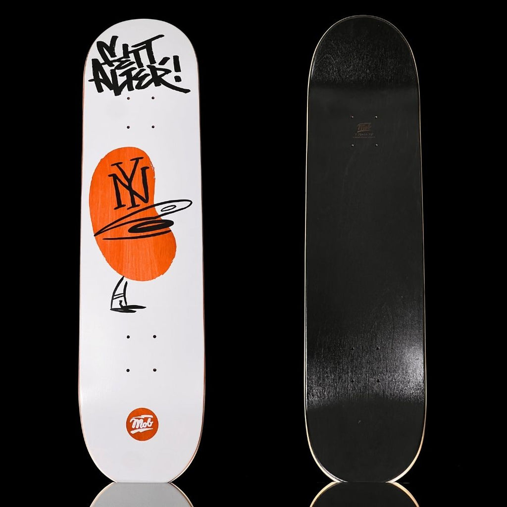 Mob Skateboards Bean New York(Naranja) Tabla 7.75