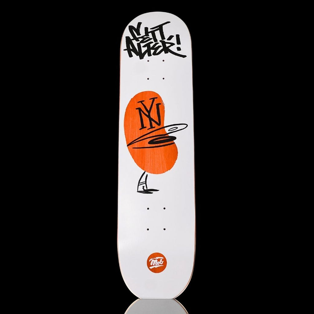 Mob Skateboards Bean New York(Naranja) Tabla 7.75