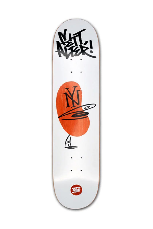 Mob Skateboards Bean New York 7.75 (Naranja)